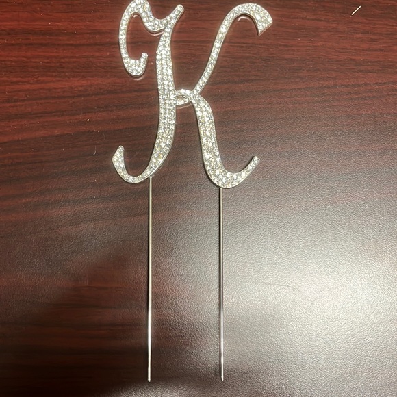 Rhinestone cake topper - Picture 1 of 6